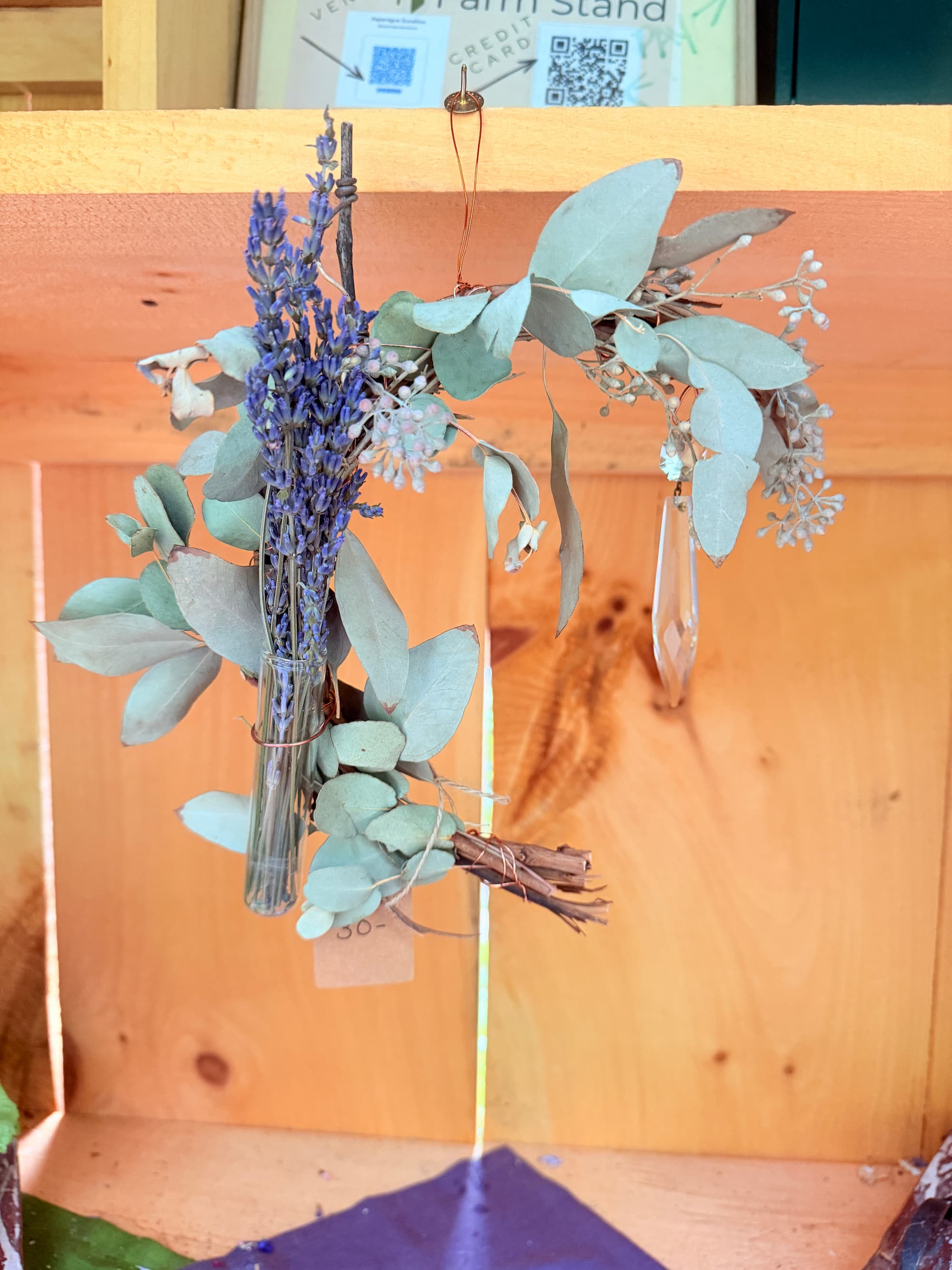 6" Half Moon Wreath