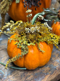Dried Floral Pumpkins